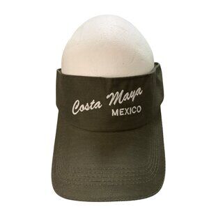 36. Baseball CapVisor Costa Maya Mexico
